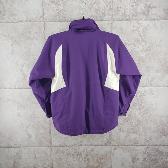 Big Kids Full Zip Insulated Lined Rain Jacket Spyder Windbreaker Youth Size 10 - Picture 2 of 15